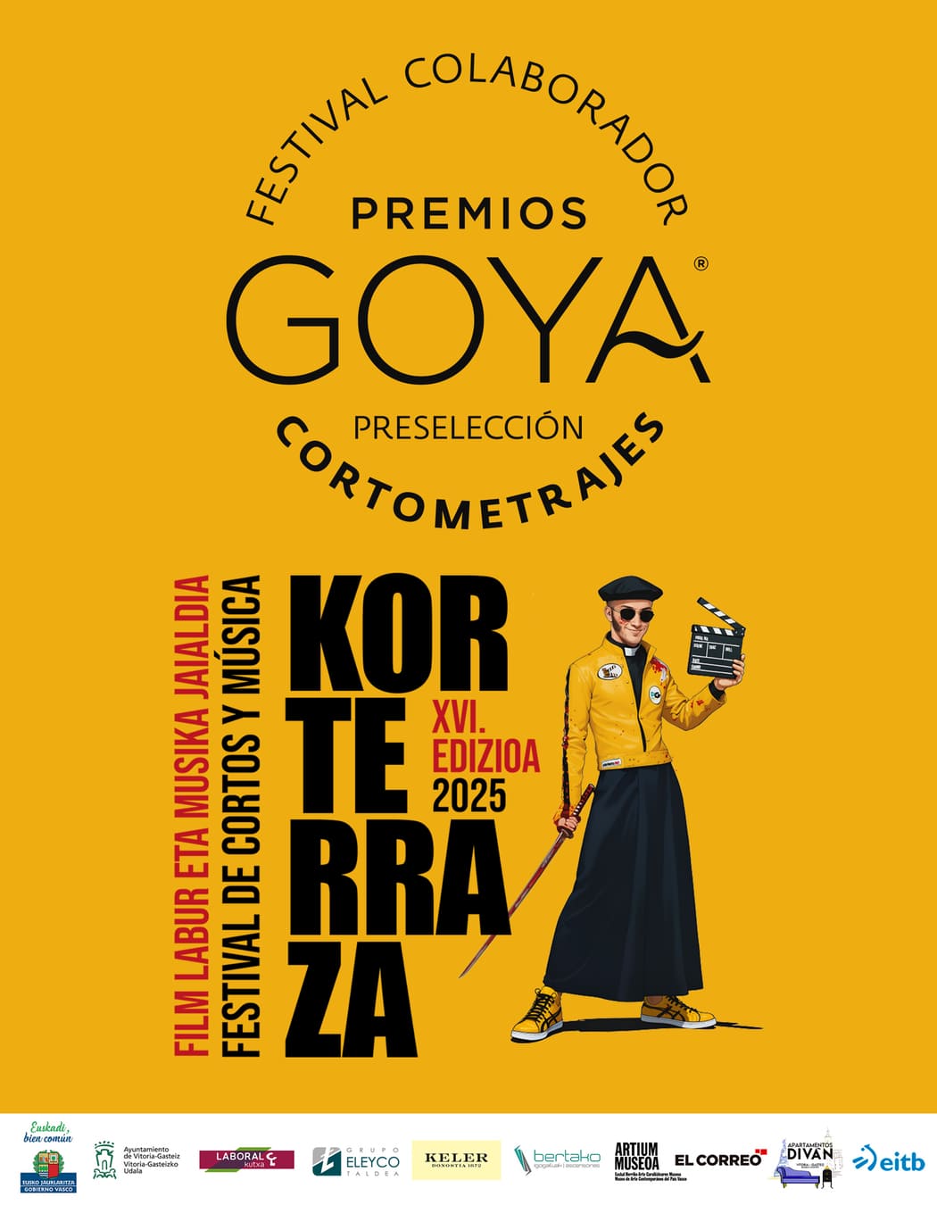 Korterraza Seleccionador premios Goya 2025